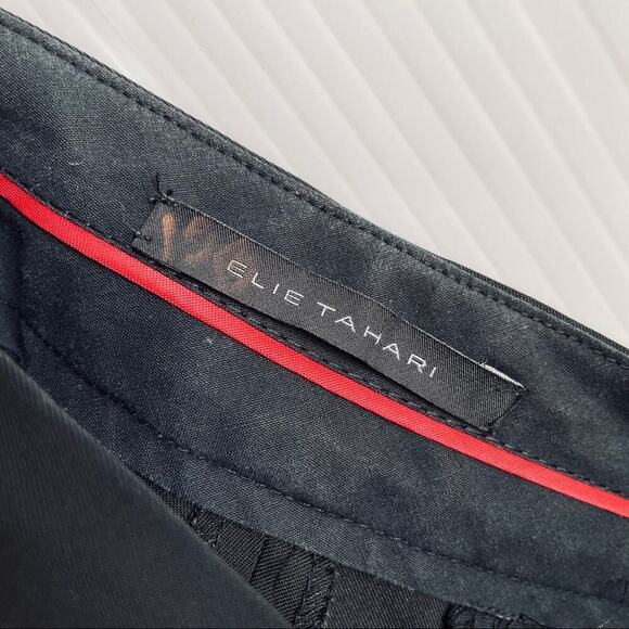 Elie Tahari straight leg dress pants - Picture 9 of 10